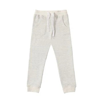 wes waffle pants- grey