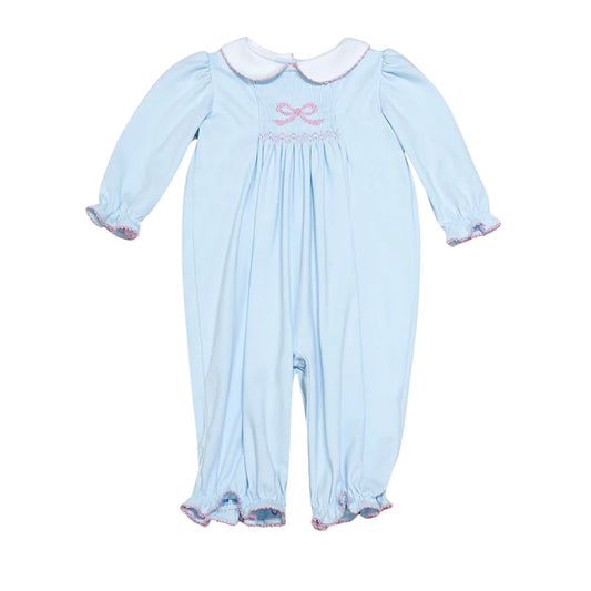 Bow Syvie Bubble- LT blue Knit