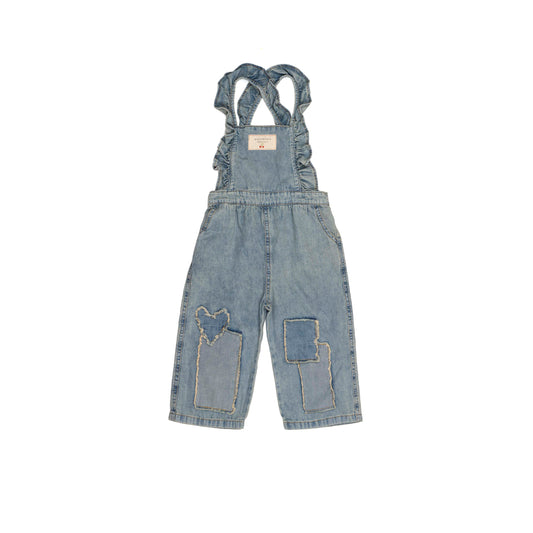 Pinafore Jumpsuit- Denim