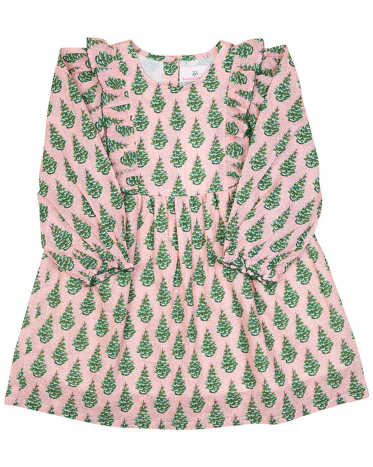 Vintage Ceramic Christmas Tree Dress