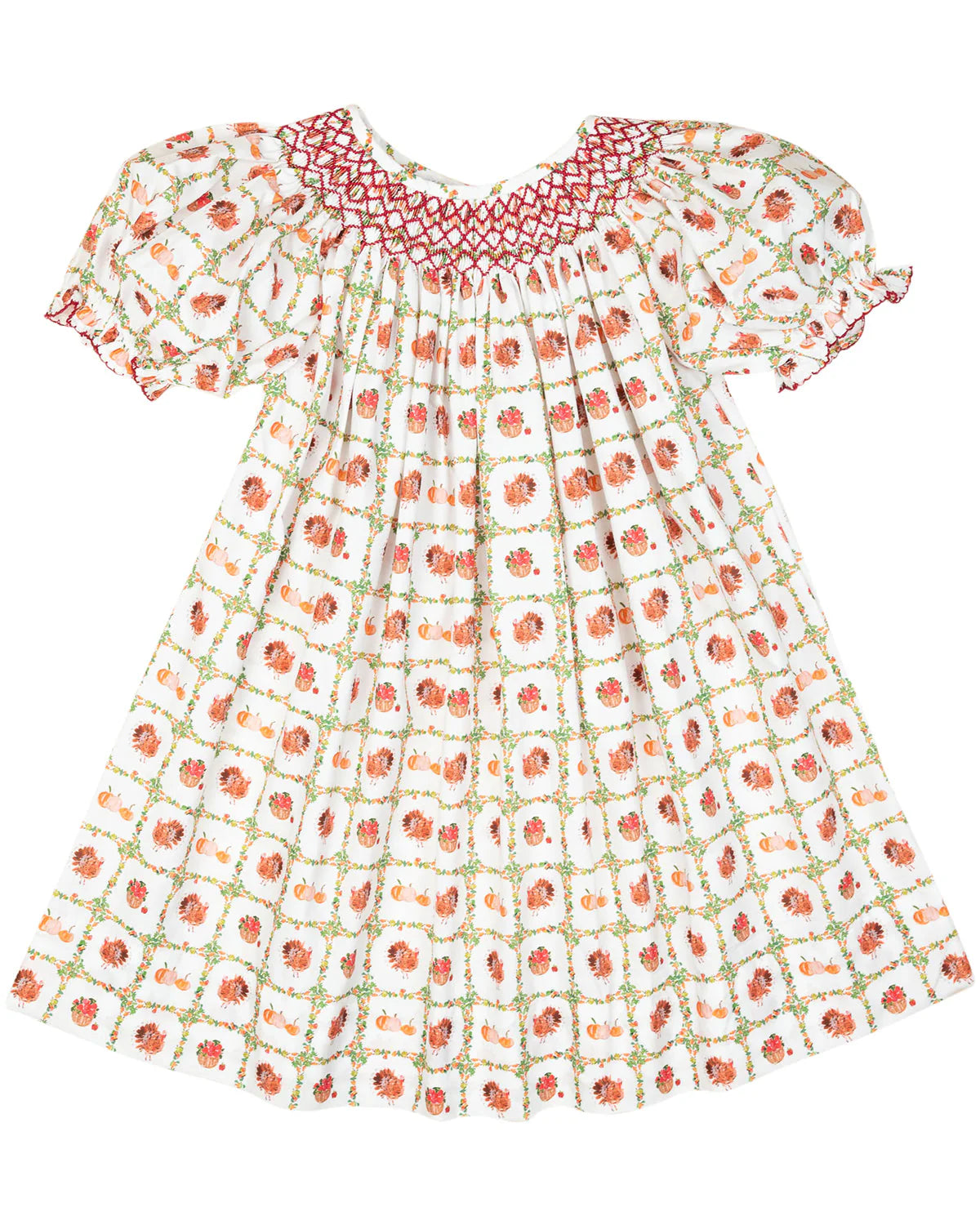 turkey time tartan dress