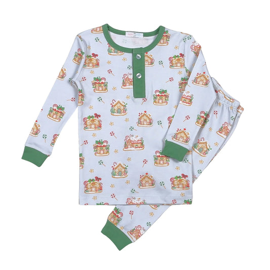 Gingerbread House Pima 2 Pcs Loungewear