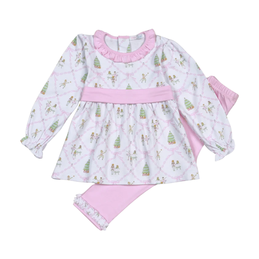 Nutcracker Pima Pants Set