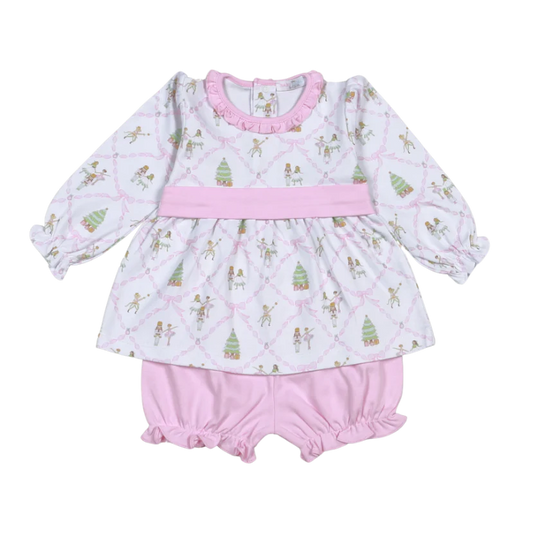 Nutcracker Pima Bloomers Set