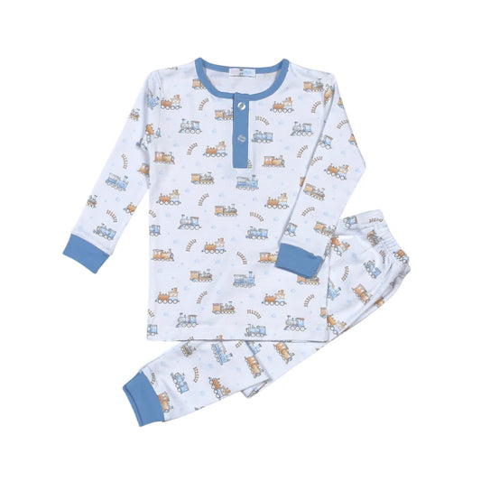 The Choo Choo Collection Pima Two Pcs Loungewear