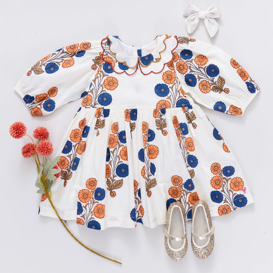 Girls Darcy Dress- Buttercup Floral
