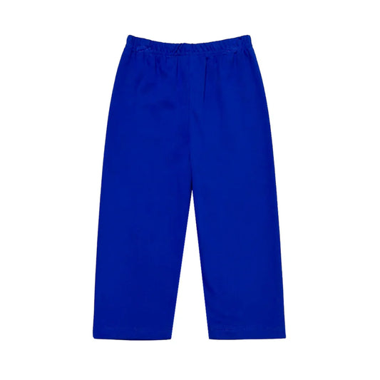 Farm Leo Pants- Royal Blue Knit