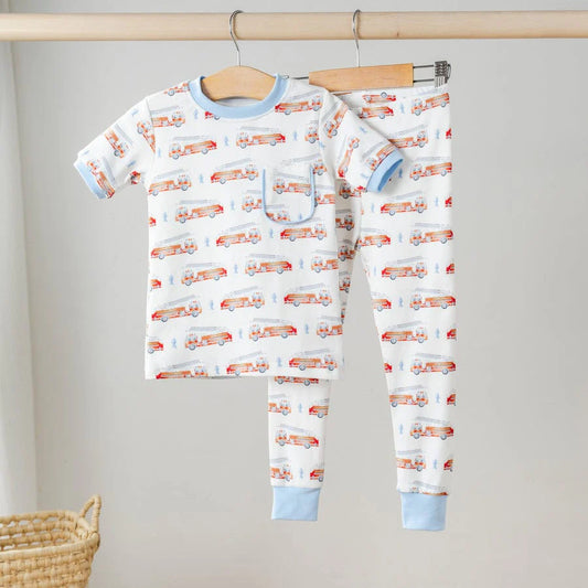 Heroes on Wheels Cotton Pajamas- Nola Tank