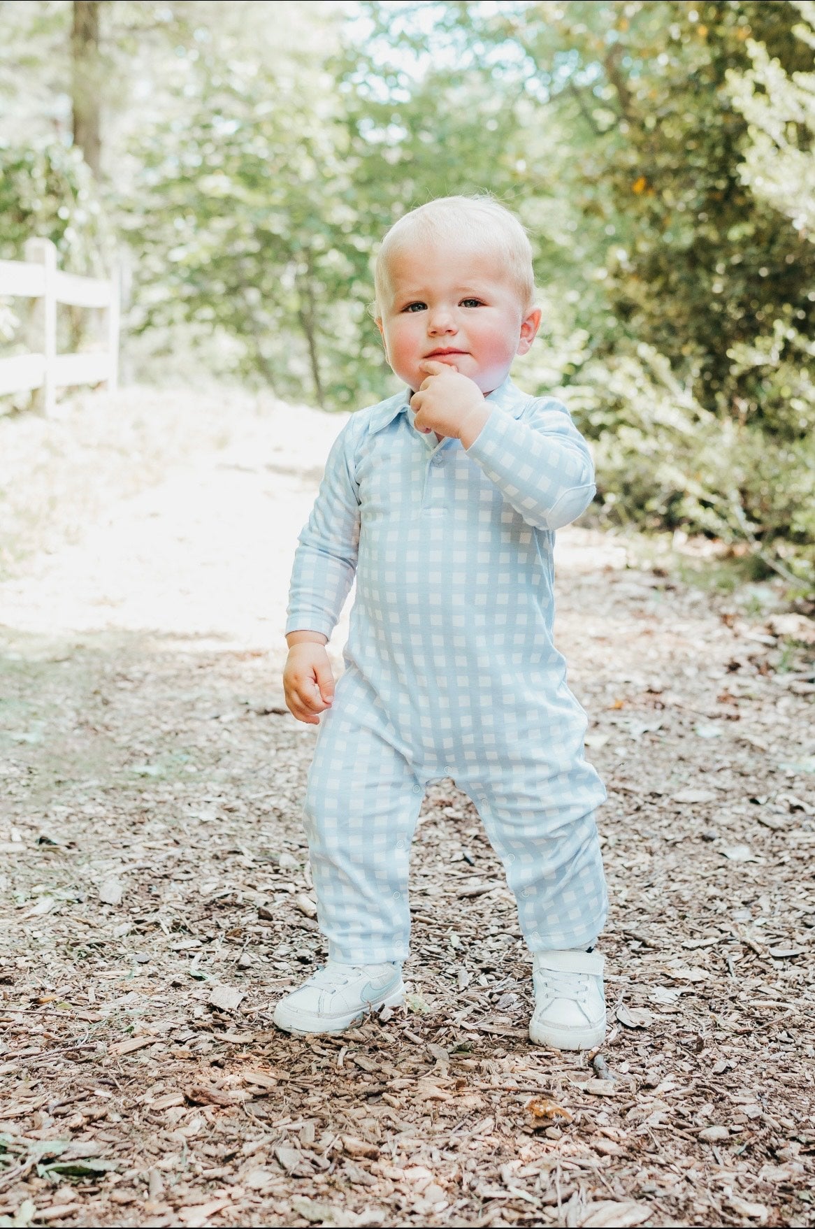 Boys Romper- Blue