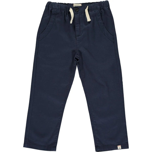 jay twill pants- navy