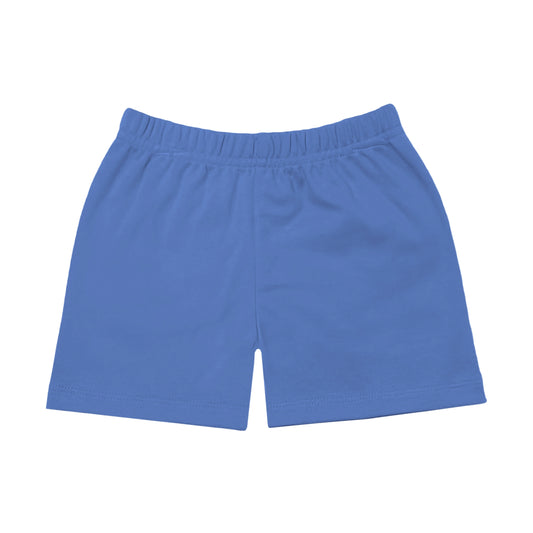 School House Leo Short, Periwinkle Knit