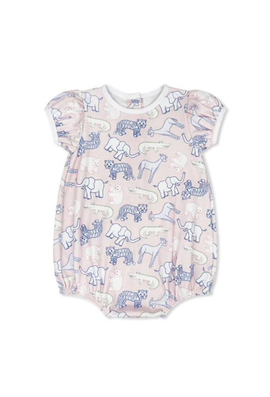 Pink Animal Bubble - Lullaby Set