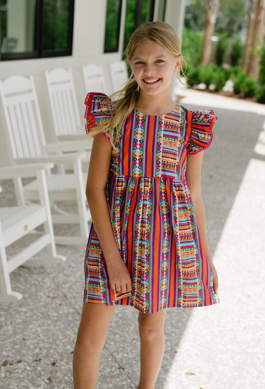 Bella Stripes Dress - Briton Court