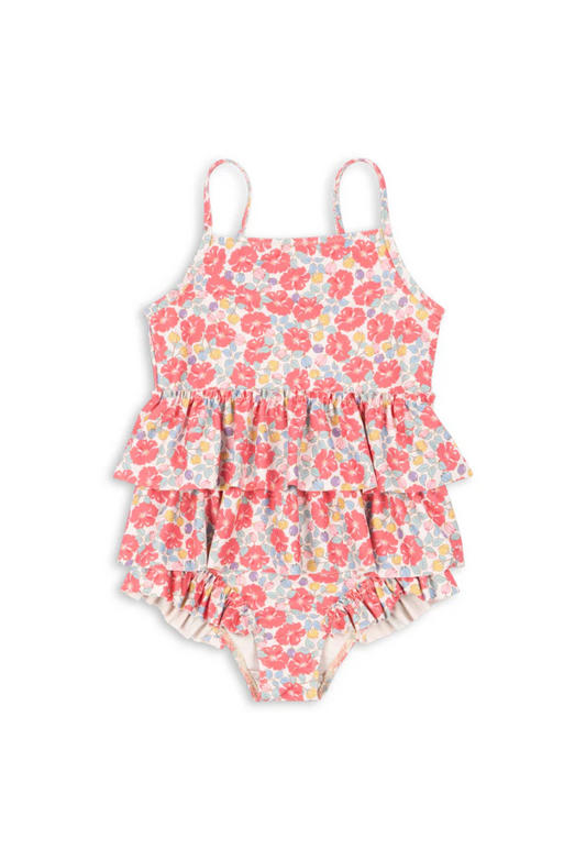 Rose Frill Swimsuit - Konges Sløjd
