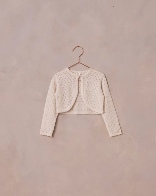 Bolero Sweater - Ivory - Noralee