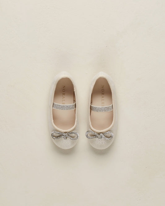 Ballet Flats Pearl Shimmer- Noralee