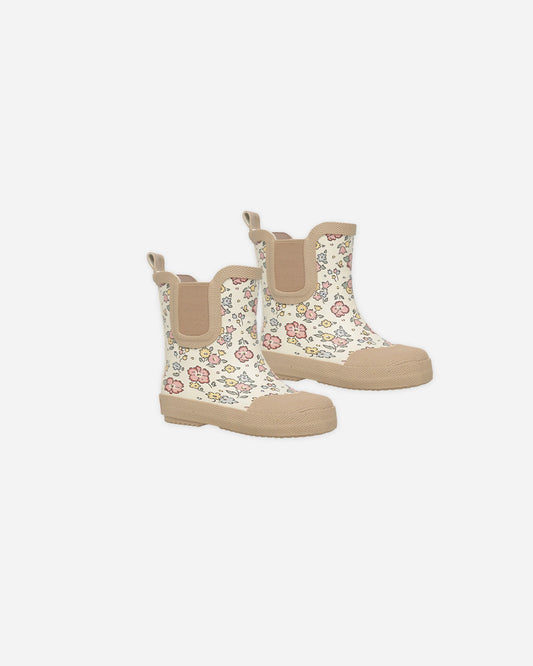 Flower Rain Boots - Quincy Mae