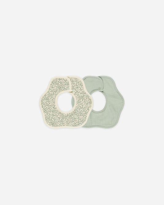 Flower Bib 2 pack