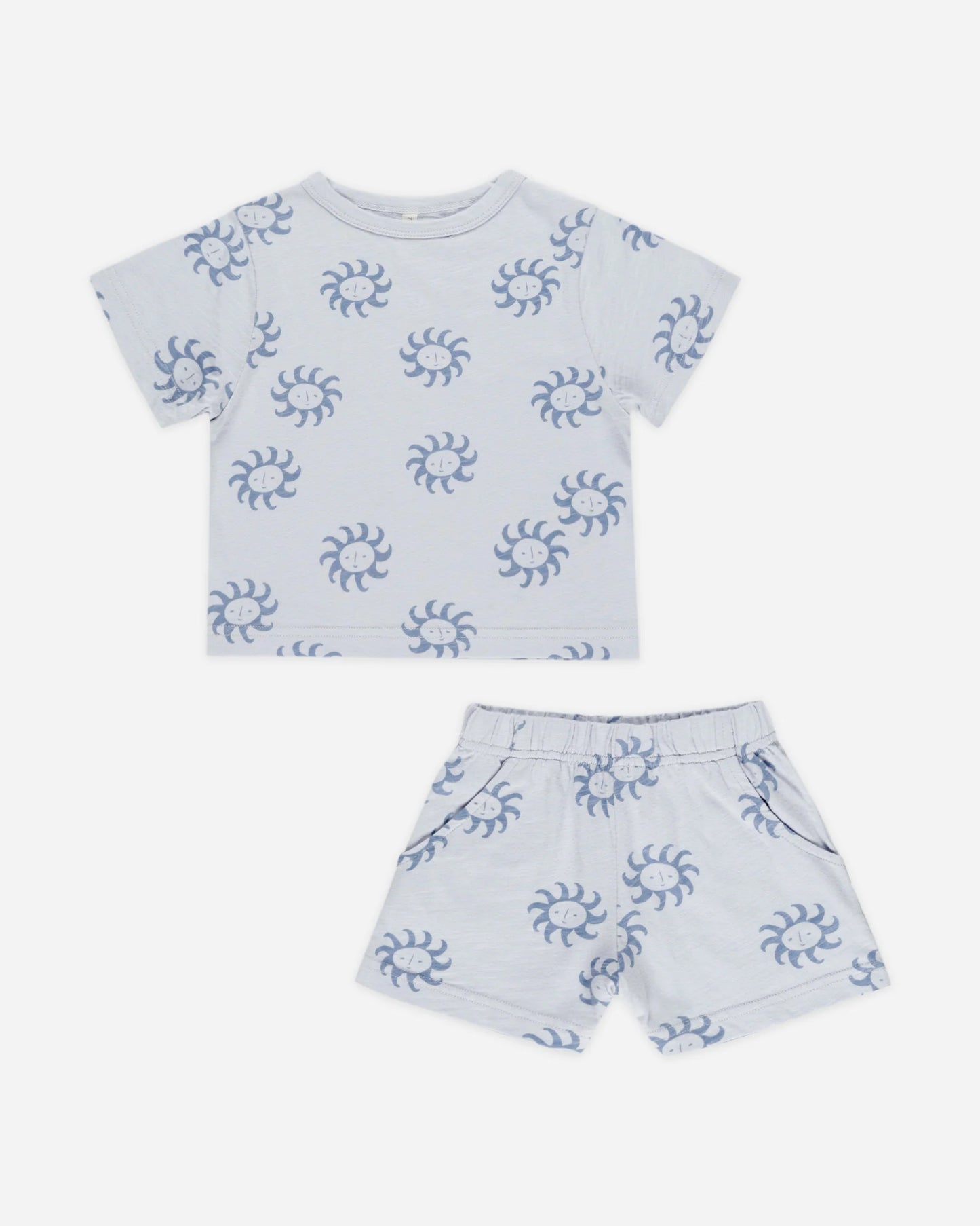 Sun Blue Short Set by Rylee + Cru