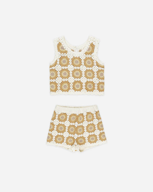 Crochet Tank Set - Rylee + Cru