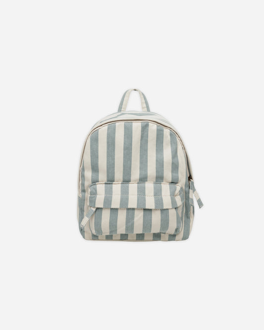 Mini Backpack- Ocean Stripe Rylee + Cru