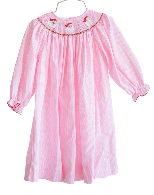 Santa Claus Smocked Helen Dress