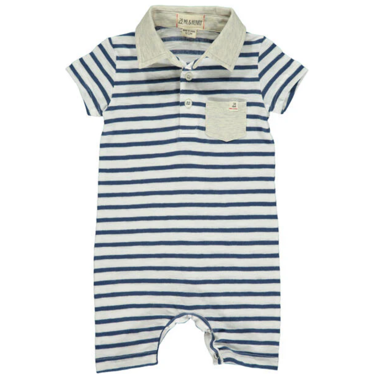 Saltash Polo Romper - Me & Henry