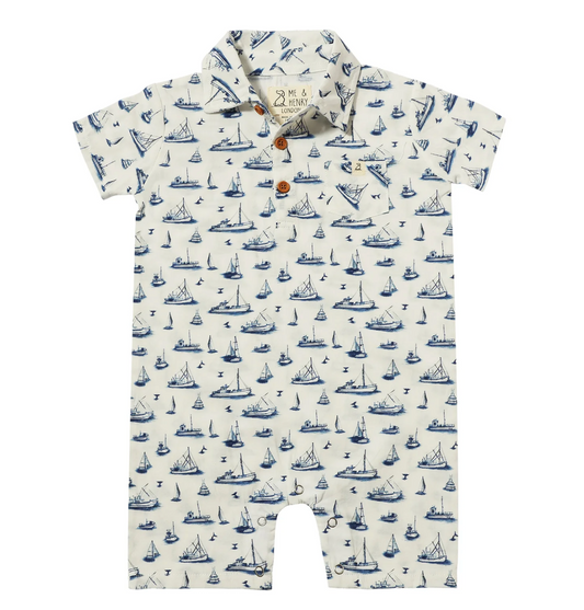 Molokai Printed Romper - Me & Henry