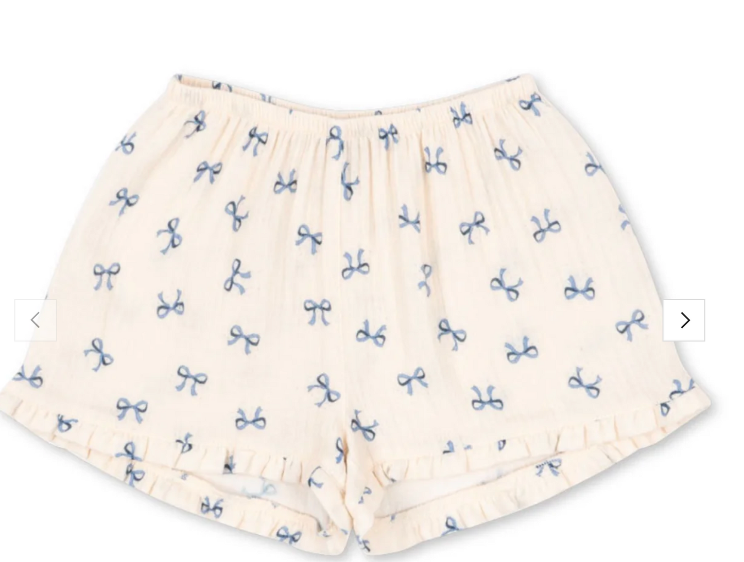 Coco Shorts Bow Bleu - Konges Sloejd