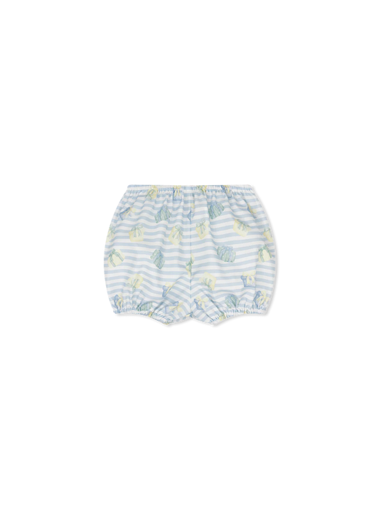 Elegant Diaper Cover - Memorable Moments, Blue - Lullaby Set