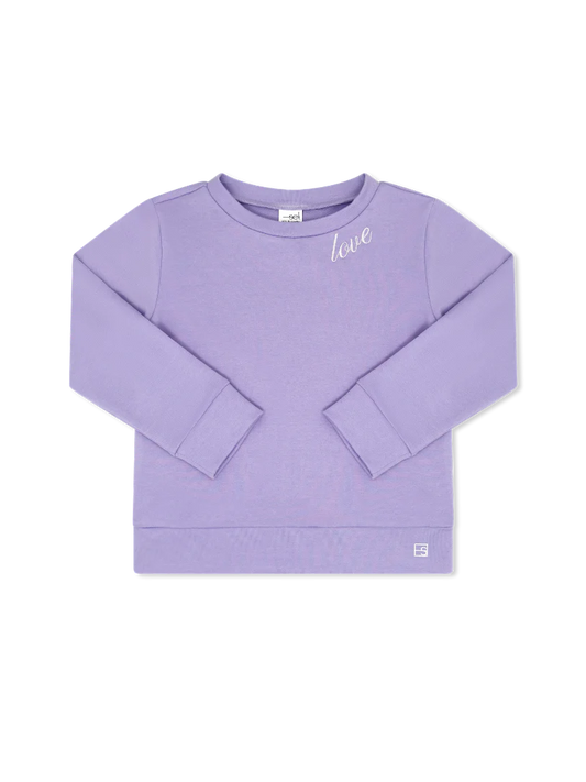 Alex Sweatshirt - Brilliantly Lavender, Love - Lullaby Set