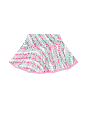 Quinn Skort - Brilliant Bubbles, Flamingo - Lullaby Set