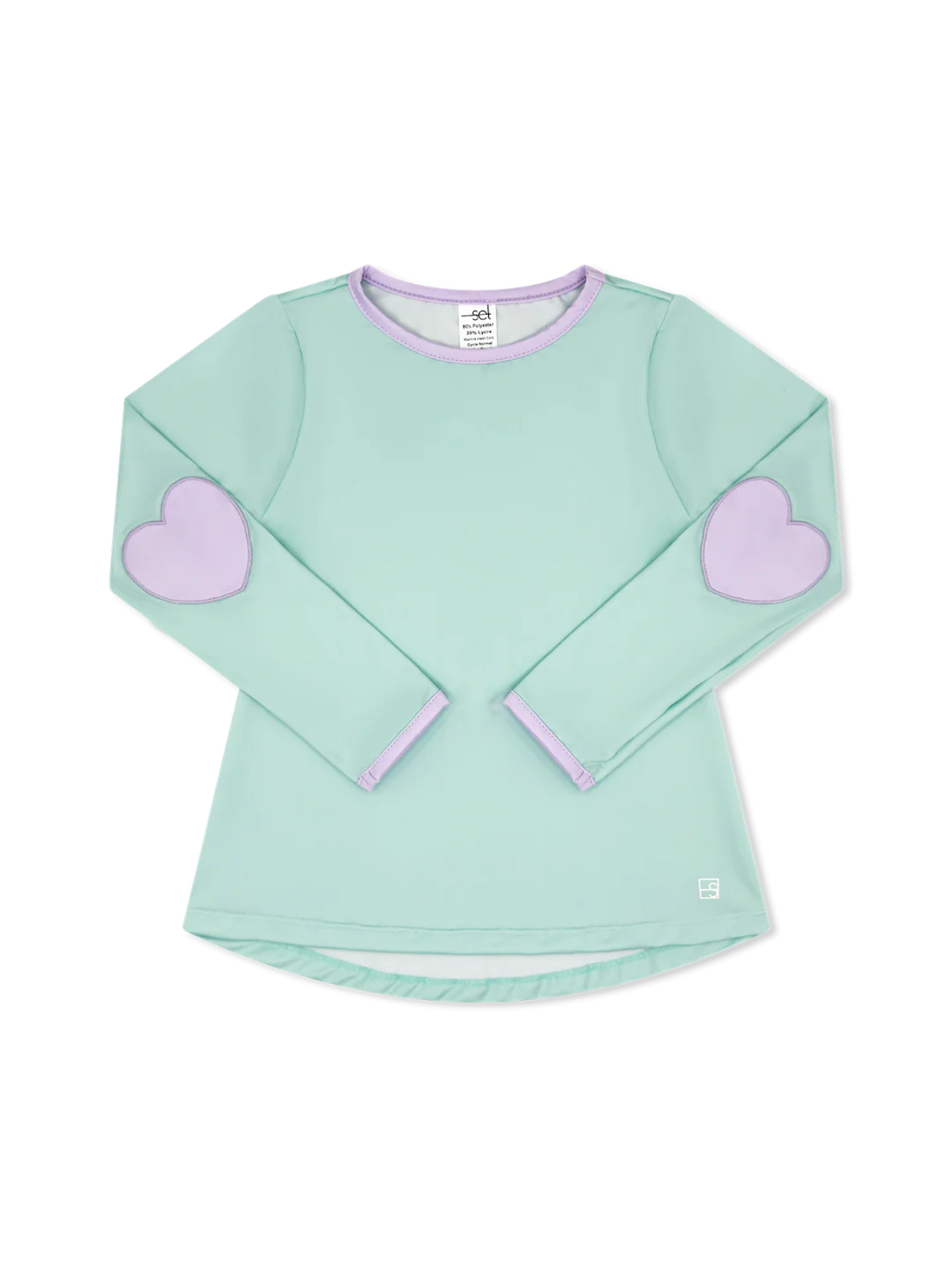 Kylie T Long Sleeve, Cool Mint - Lullaby Set