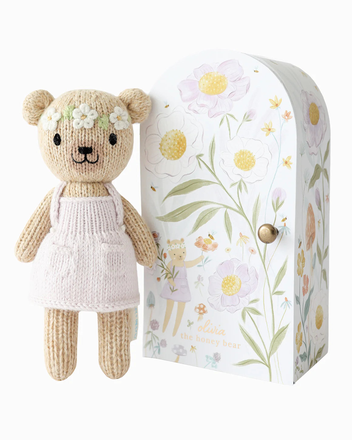 Tiny Olivia The Honey Bear- Cuddle + Kind