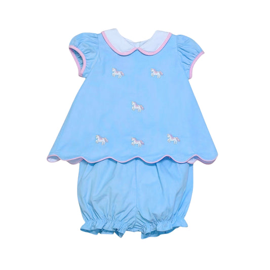 Unicorn Sundae Set- Light Blue Cord