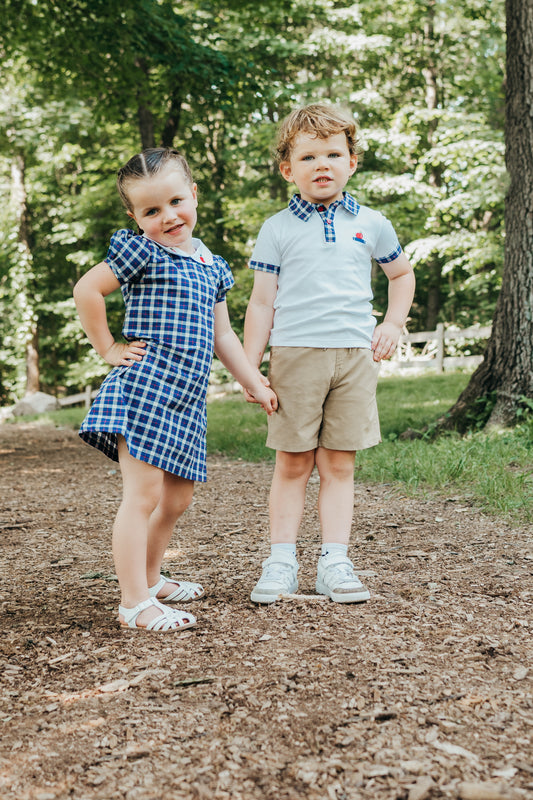 Apple Polo- Maddie & Connor