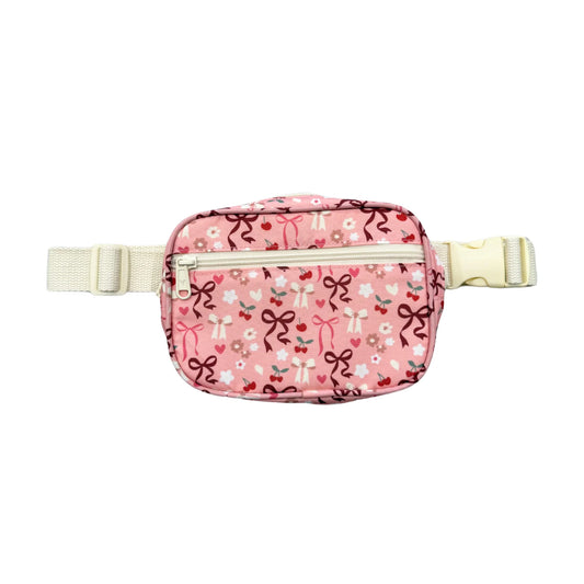 Mini Belt Bag Cherry Hearts