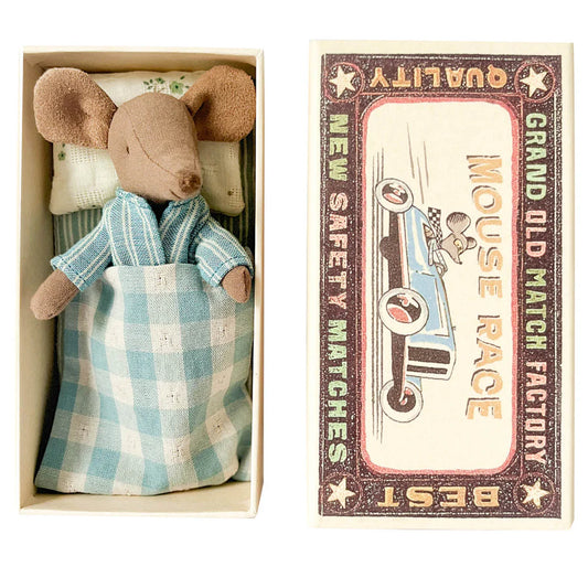 Big Brother Mouse in Matchbox- Maileg
