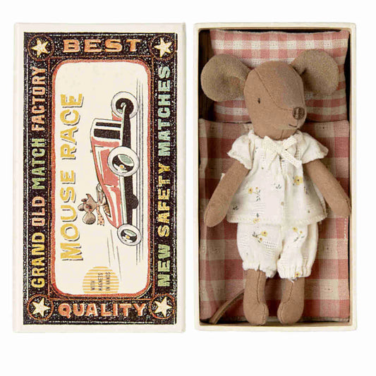 Big Sister Mouse in Matchbox- Maileg