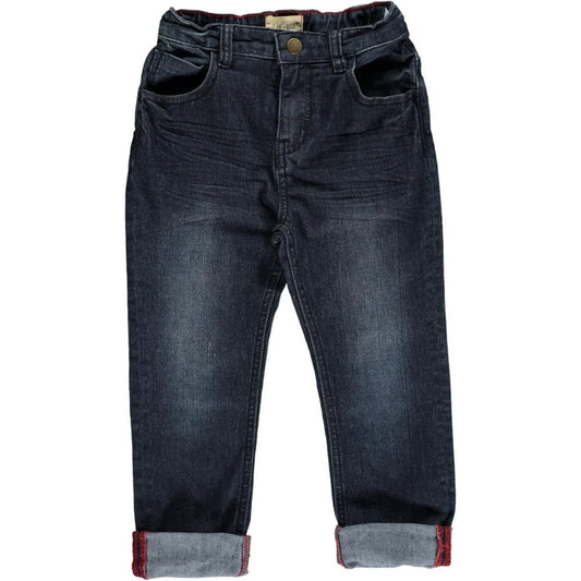 mark blue denim jeans- blue