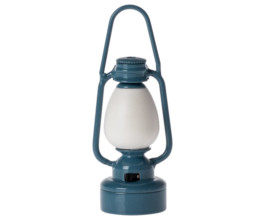 Mouse Vintage Lantern, Blue- Maileg