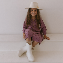 Organic Ruffle Bubble Romper - Wildvine