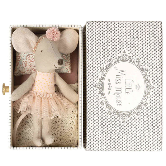 Dance Mice in Daybed Little Sister- Maileg