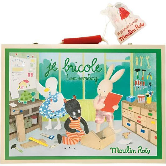 Suitcase - Handyman Tool Set - The Big Family - Moulin Roty