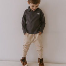 Organic Harem Pants - Oat
