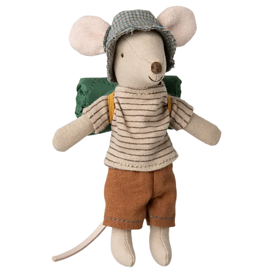 Hiker Mouse Big Brother- Maileg