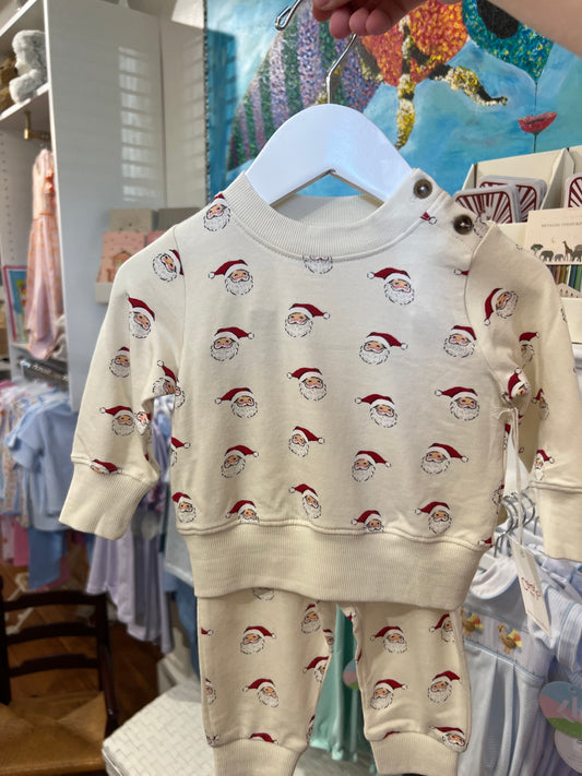 Baby Jax Jogger Set- Mini Santa