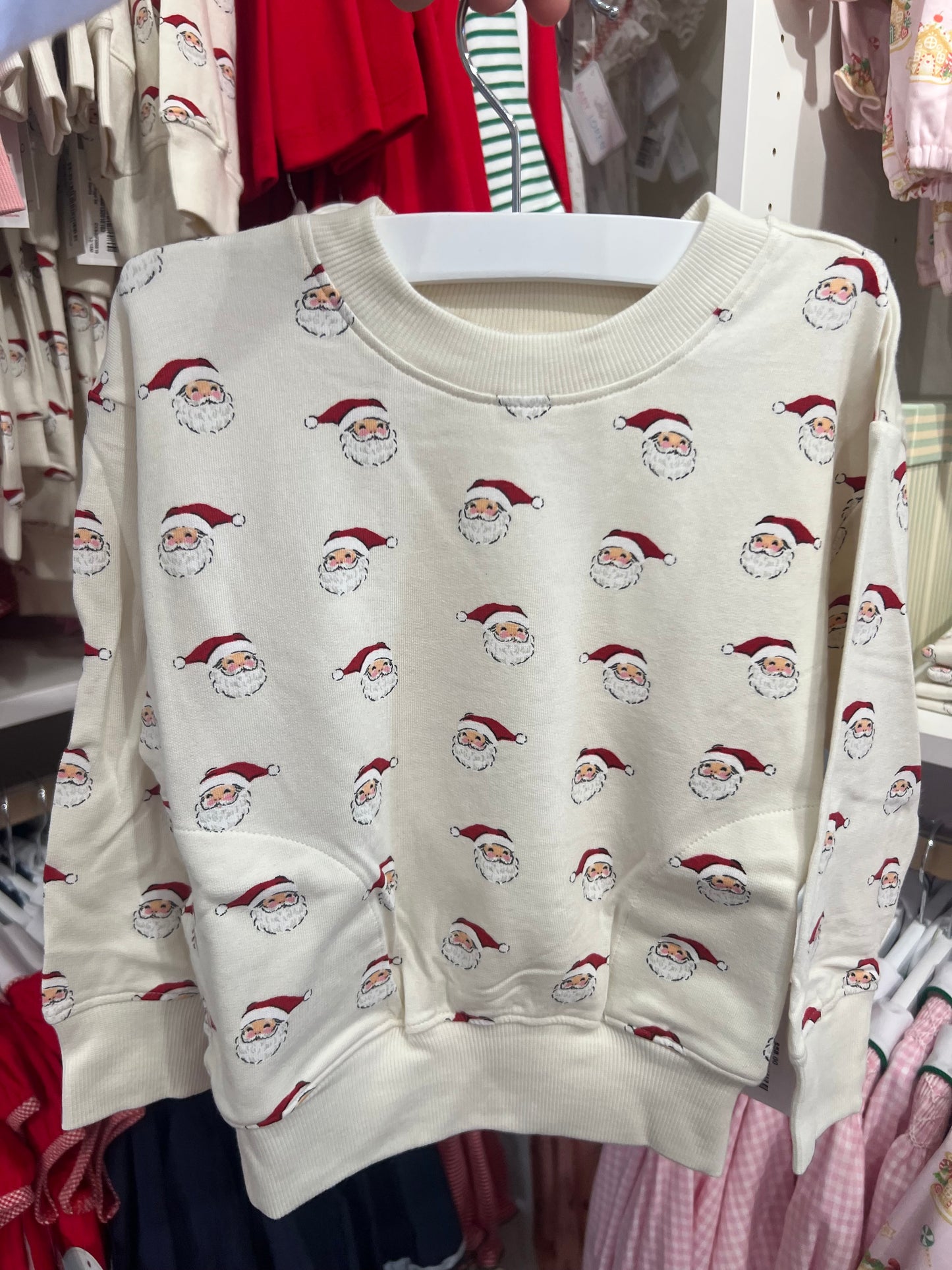 Play Sweatshirt- Mini Santa