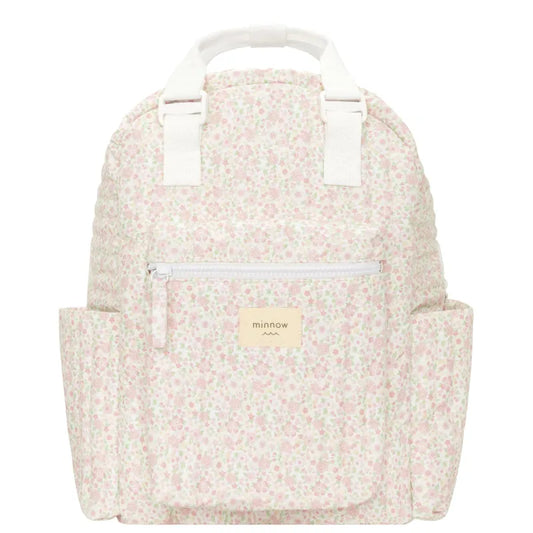 antique floral everyday coated backpack