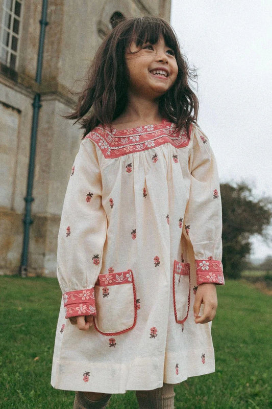 Lali Adelle Dress in Petite Flower Embroidery